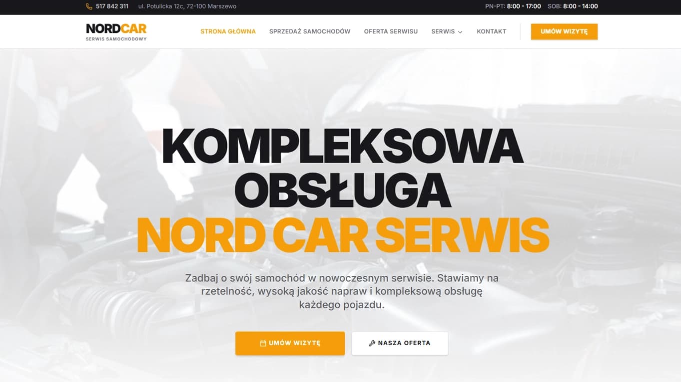 NordCar Service — screenshot